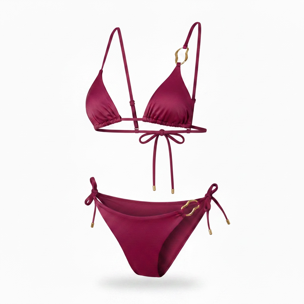 Bea Bikini – Raspberry two-piece bikini by AquaMuse